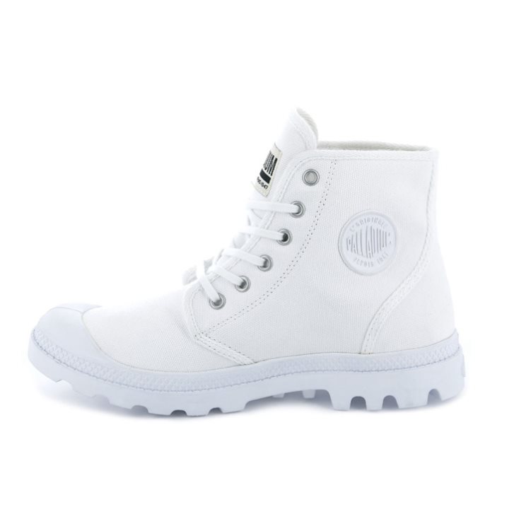 Baskets Palladium Pampa Hi Originale High Tops Femme Blanche | FR FLS146V